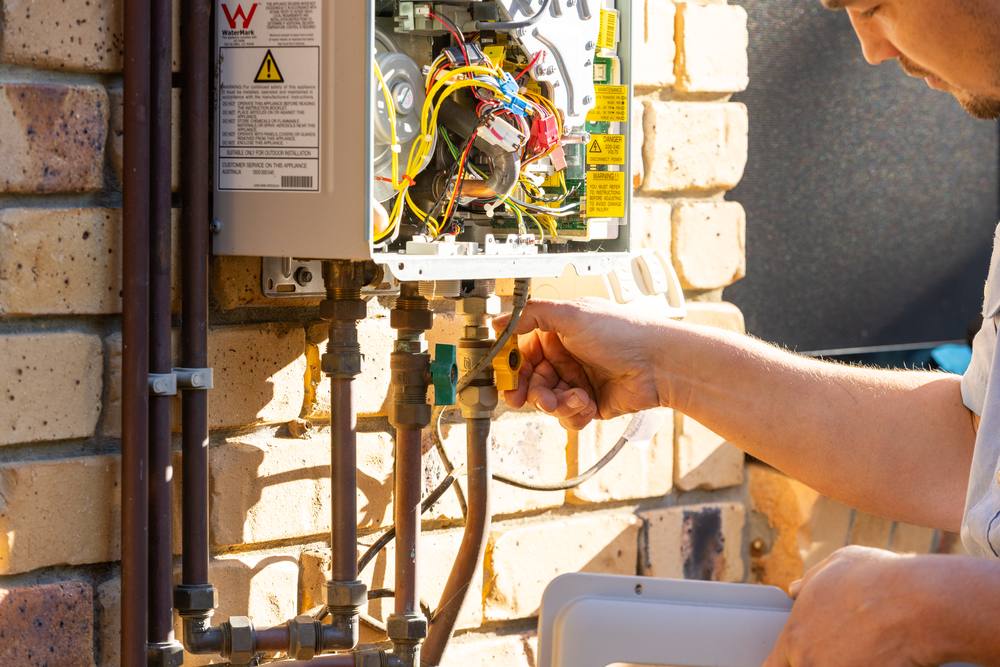 Hot water system maintenance